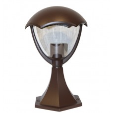 Φωτιστικό Φανάρι Κολωνάκι 1xE27 31cm Αλουμινίου Σκουριά IP44 9-3607481